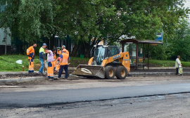Ремонт дороги на Московском шоссе в Рязани закончат к 1 сентября
